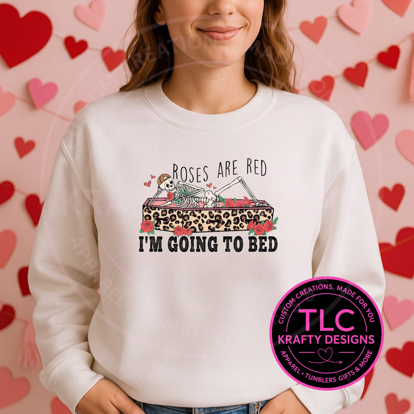 Roses Are Red Skeleton Valentine Shirt | Funny Spooky Valentine Sweatshirt