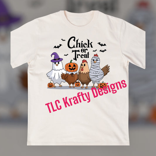 Chick or Treat Tee – A Playful Halloween Favorite!