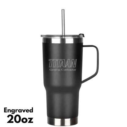 Titaan General Contractor Branded UVT Drinkware Collection