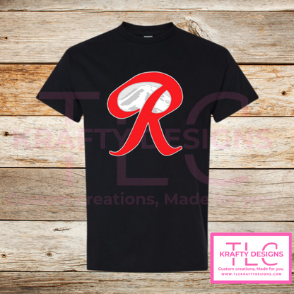 Bold “R” Mt. Rainier Shirt – Retro Northwest-Inspired Tee | Washington Pride Graphic T-Shirt