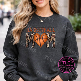 BB1 Gildan Crewneck DarkHeather mockup