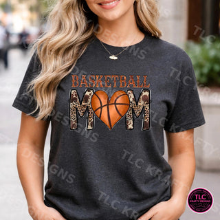 BB1 Gildan Tee DarkHeather mockup
