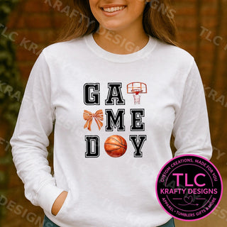 BB2 Gildan Long Sleeve White mockup