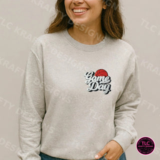 BB4 Gildan Crewneck Ash mockup