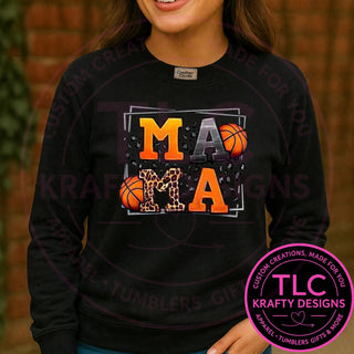 BB6 Comfort Colors Long Sleeve Black mockup