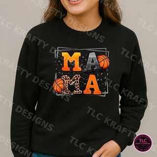 BB6 Gildan Crewneck Black mockup