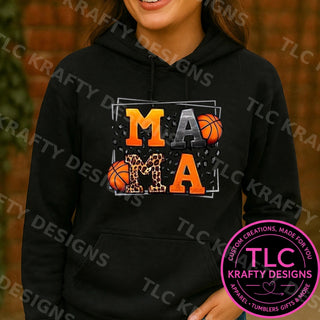 BB6 Gildan Hoodie Black mockup