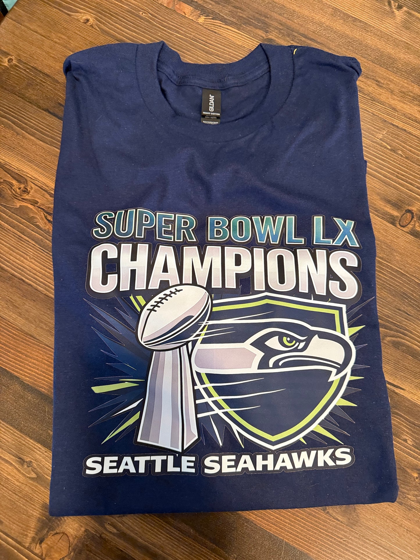 Football Championship Shield Trophy Design Graphic Apparel – T-Shirt or Sweatshirt