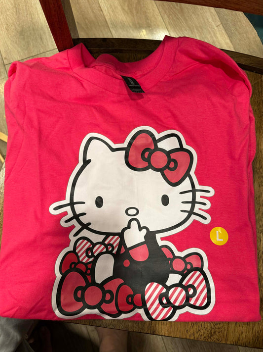 LAST CHANCE Kitty with Bows T-Shirt – Adorable Kitty Tee