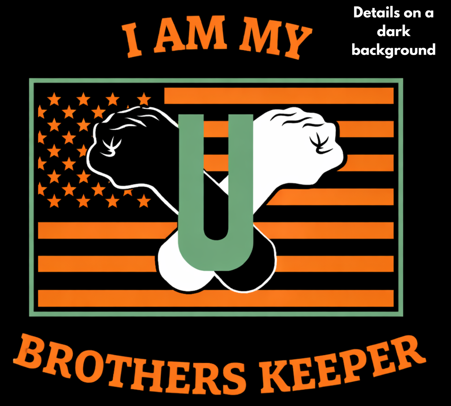 I Am My Brothers Keeper Design – Custom UVT Sticker