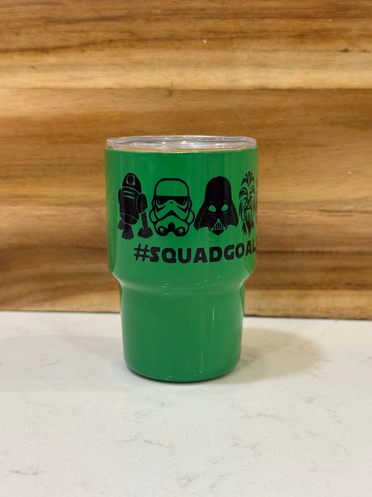 SquadGoals 3oz mini shot glass