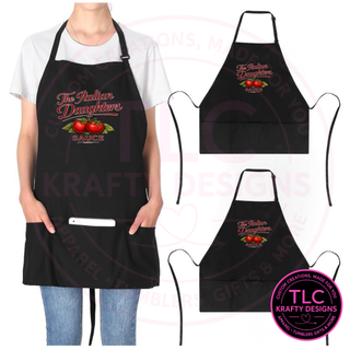 The Italian Daughters Logo Aprons – Full-Length or Waist Aprons with Pockets