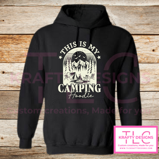 This Is My Camping Hoodie – Unisex Outdoor Adventure Sweatshirt