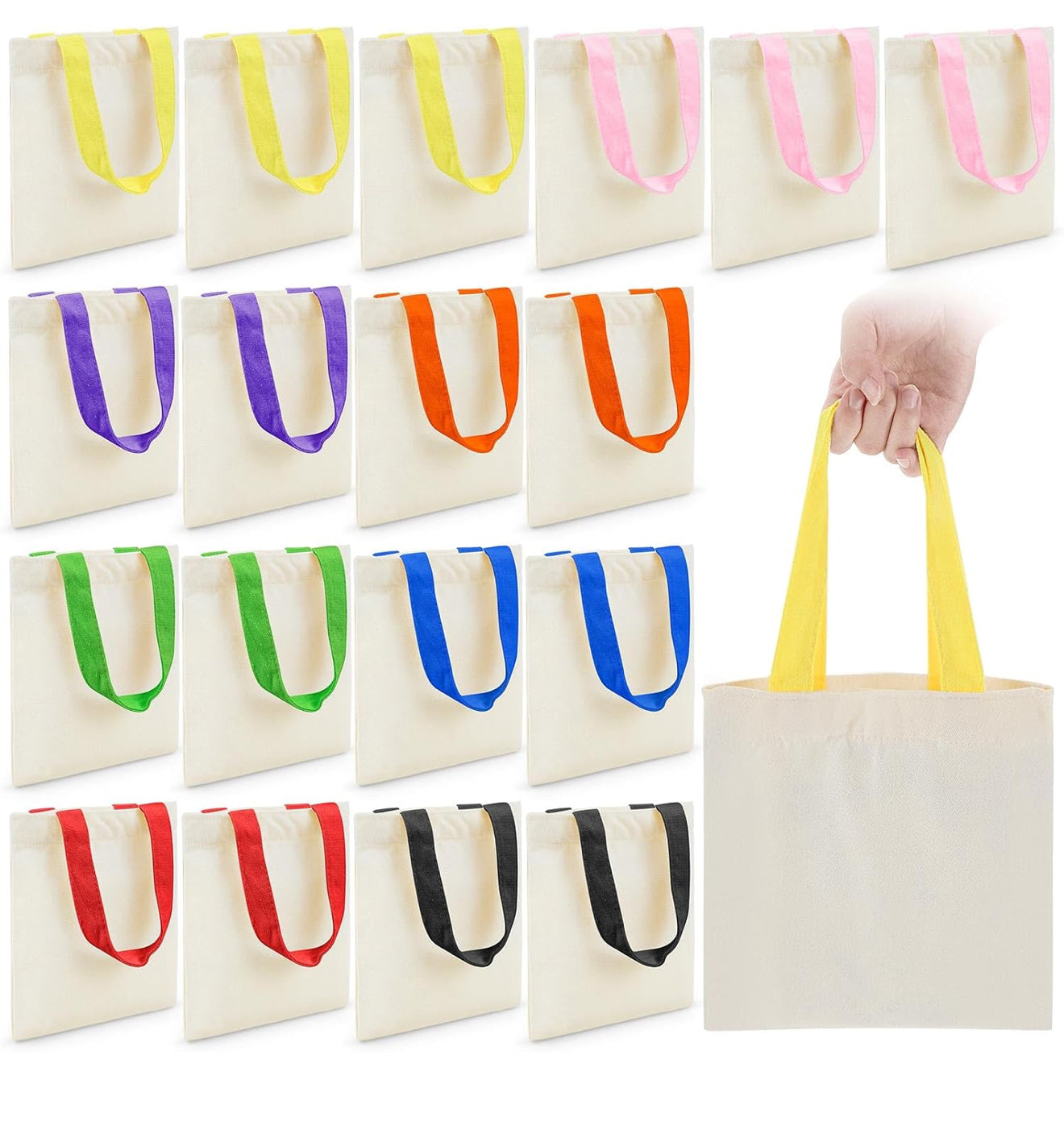 Custom Halloween Trick-or-Treat Tote Bags – Personalized Kids Candy Bags in Fun Character Designs