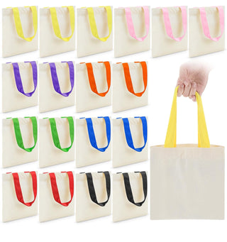 Custom Halloween Trick or Treat Tote Bags – Personalized Kids Candy Bags in Fun Character Designs