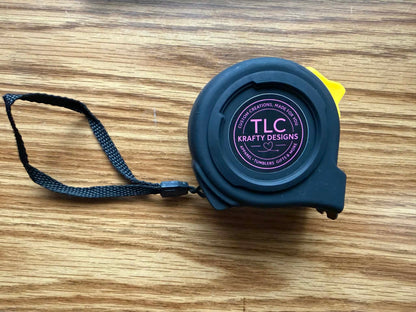 Custom Branded Mini Tape Measures : Promotional Tool - Personalized Business Swag