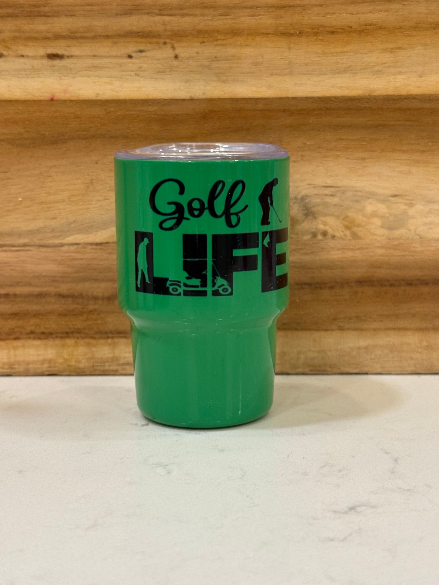 Golf Life 3 ounce mini shot glass