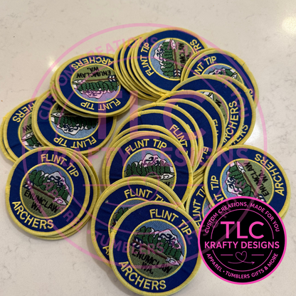 Flint Tip Archers Embroidered Patch
