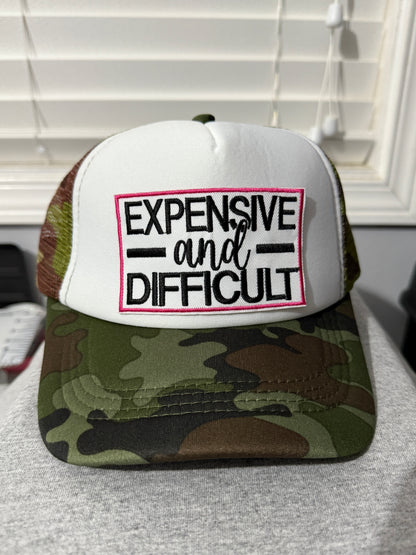 Expensive and Difficult Patch – Trucker Hat or Patch Only