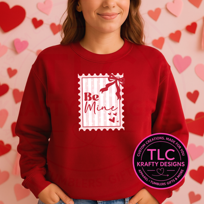 Be Mine Valentine Shirt or Sweatshirt – Cute Valentine’s Day Apparel
