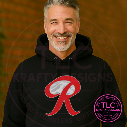 Rainier “R” Hoodie or Crewneck Sweatshirt
