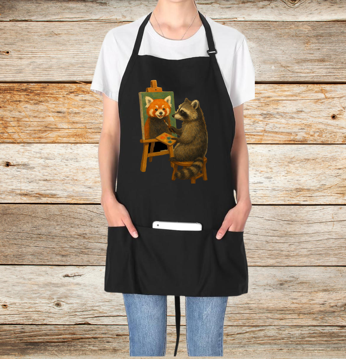 Custom Logo Aprons – Full-Length or Waist Aprons with Pockets