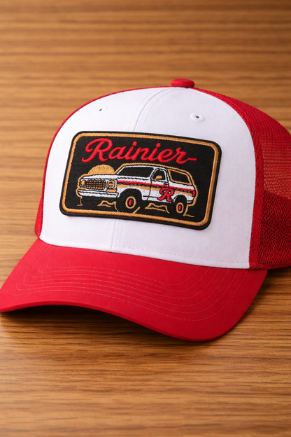 Rainier Retro Truck Chenille Patch – Standard Size