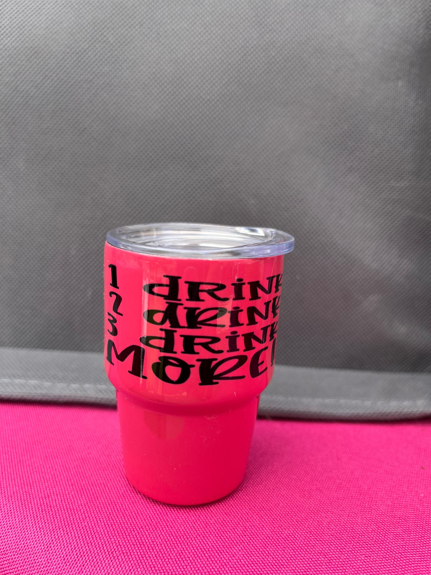 1 drink 2 drink 3 drink More 3oz. Customized Tumbler shot glass