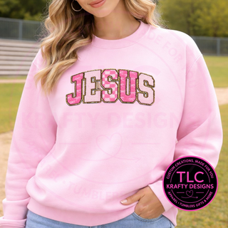 XL Jesus Chenille Patch – Faith Iron-On / Sew-On Applique CK