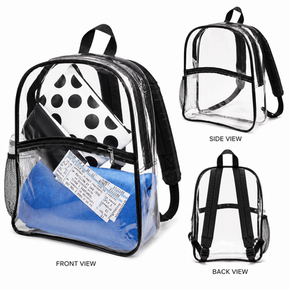 Hewins Early Learning Center Clear Backpack – Frog School Spirit Bag