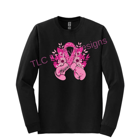 Boxing for a Cure Tanks, Tees, and Long Sleeves – Breast Cancer Awareness Apparel