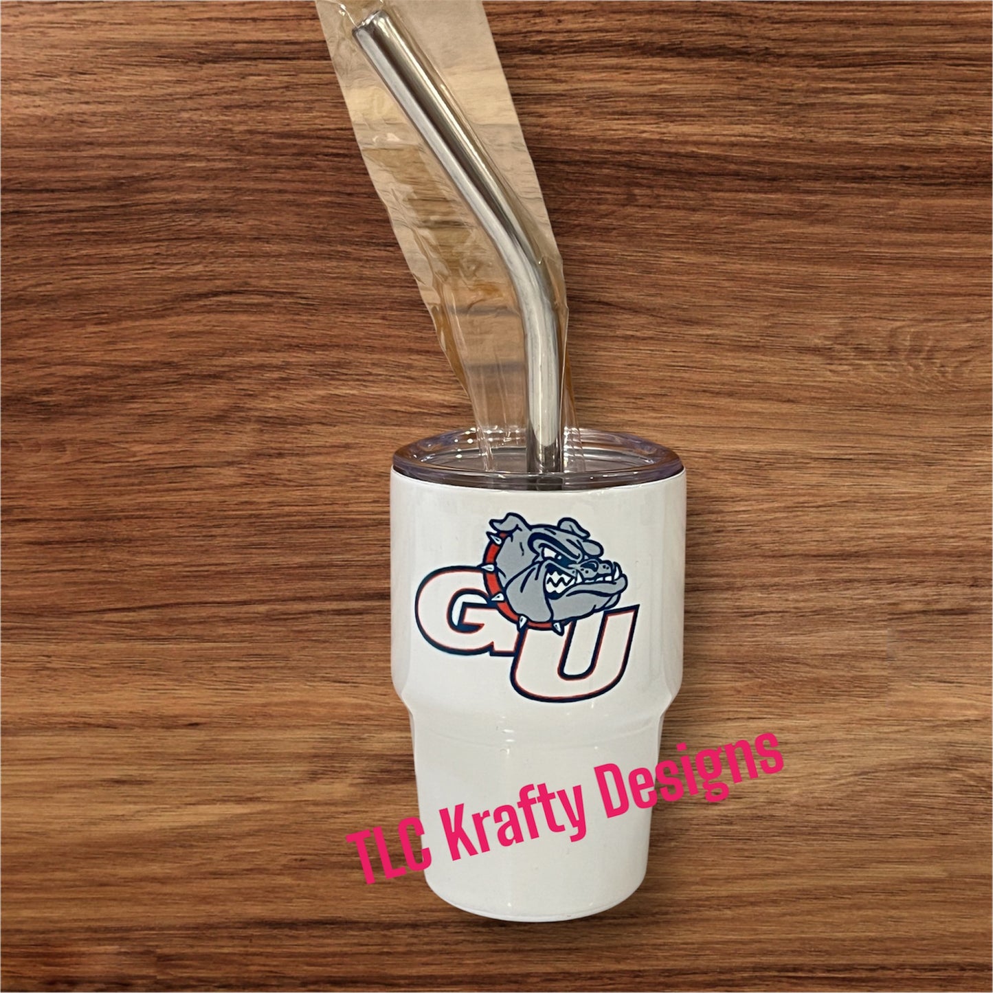 GU Bulldogs 3oz Shot Glass