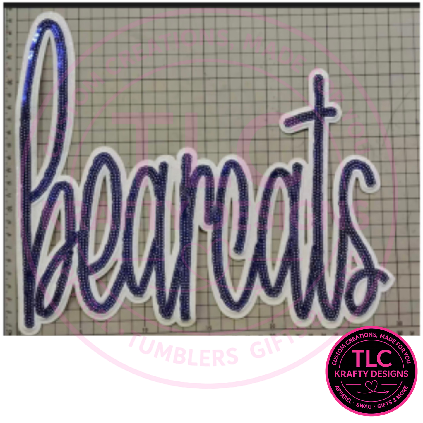 Bearcats Sequin Sweatshirt, Navy Bearcats Crewneck or Hoodie, School Spirit Game Day Sweatshirt