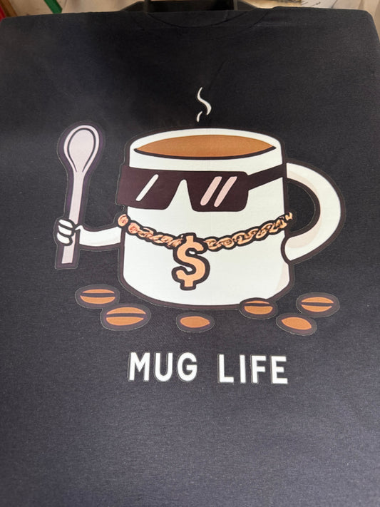 Mug Life Shirts, Long Sleeves, and Tanks – Funny Coffee Lover Apparel