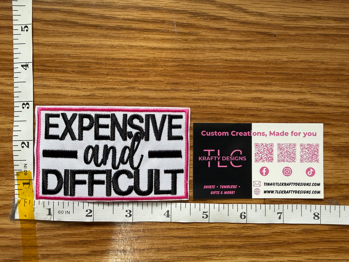 Expensive and Difficult Patch – Trucker Hat or Patch Only