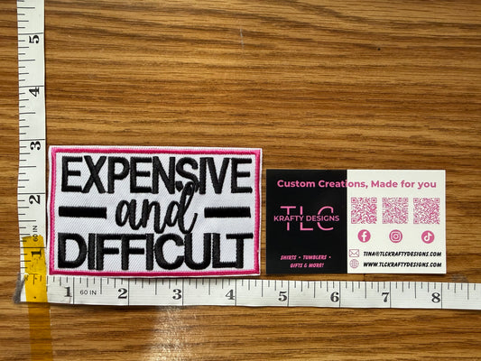 Expensive and Difficult Patch – Trucker Hat or Patch Only
