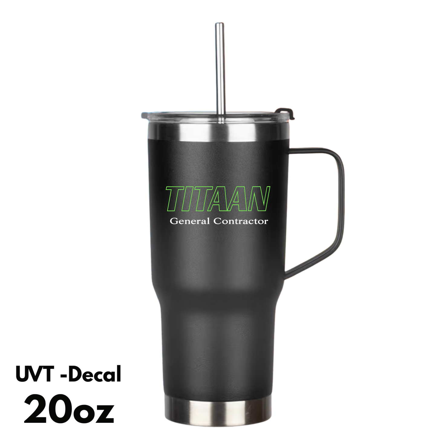 Titaan General Contractor Branded UVT Drinkware Collection