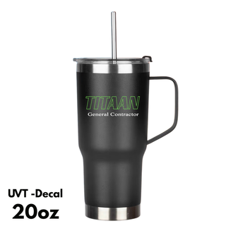 Titaan General Contractor Branded UVT Drinkware Collection