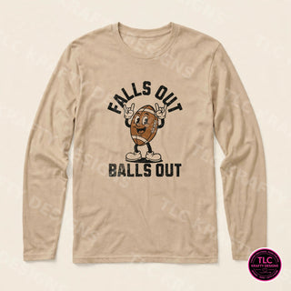 FOB Gildan Long Sleeve Sand mockup