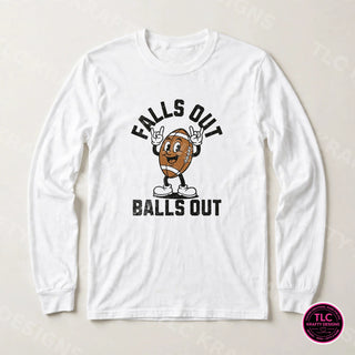 FOB Gildan Long Sleeve White mockup