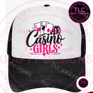HAT11 casino trucker hat product photo