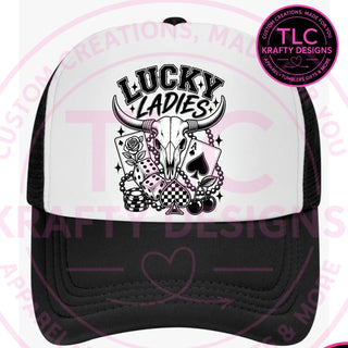 Lucky Ladies B&W design