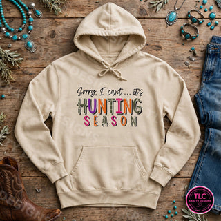 HUNT1 Comfort Colors Hoodie Natural mockup