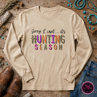 HUNT1 Comfort Colors Long Sleeve Natural mockup