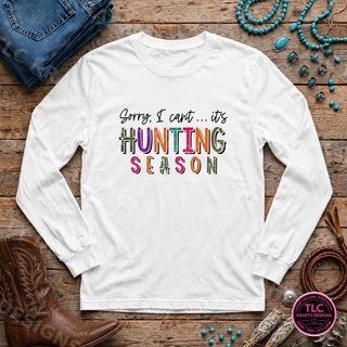 HUNT1 Comfort Colors Long Sleeve White mockup