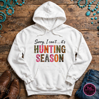 HUNT1 Gildan Hoodie White mockup