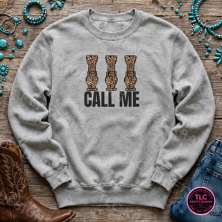 HUNT10 Gildan Crewneck Ash mockup