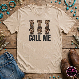 HUNT10 Gildan Tee Sand mockup