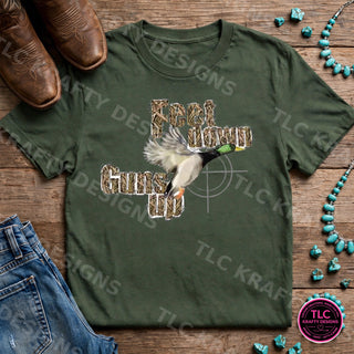 HUNT11 Comfort Colors Tee Forest mockup