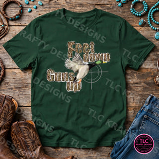 HUNT11 Gildan Tee Forest Green mockup